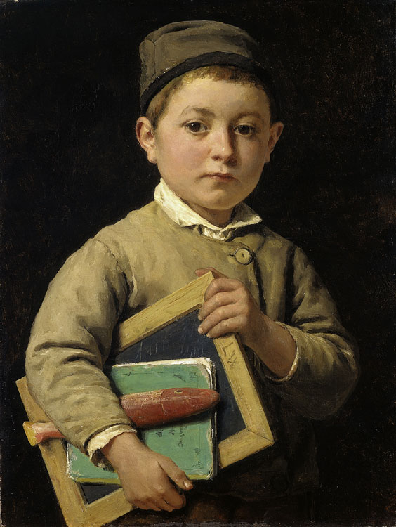 Albert_Anker_-_Schulknabe